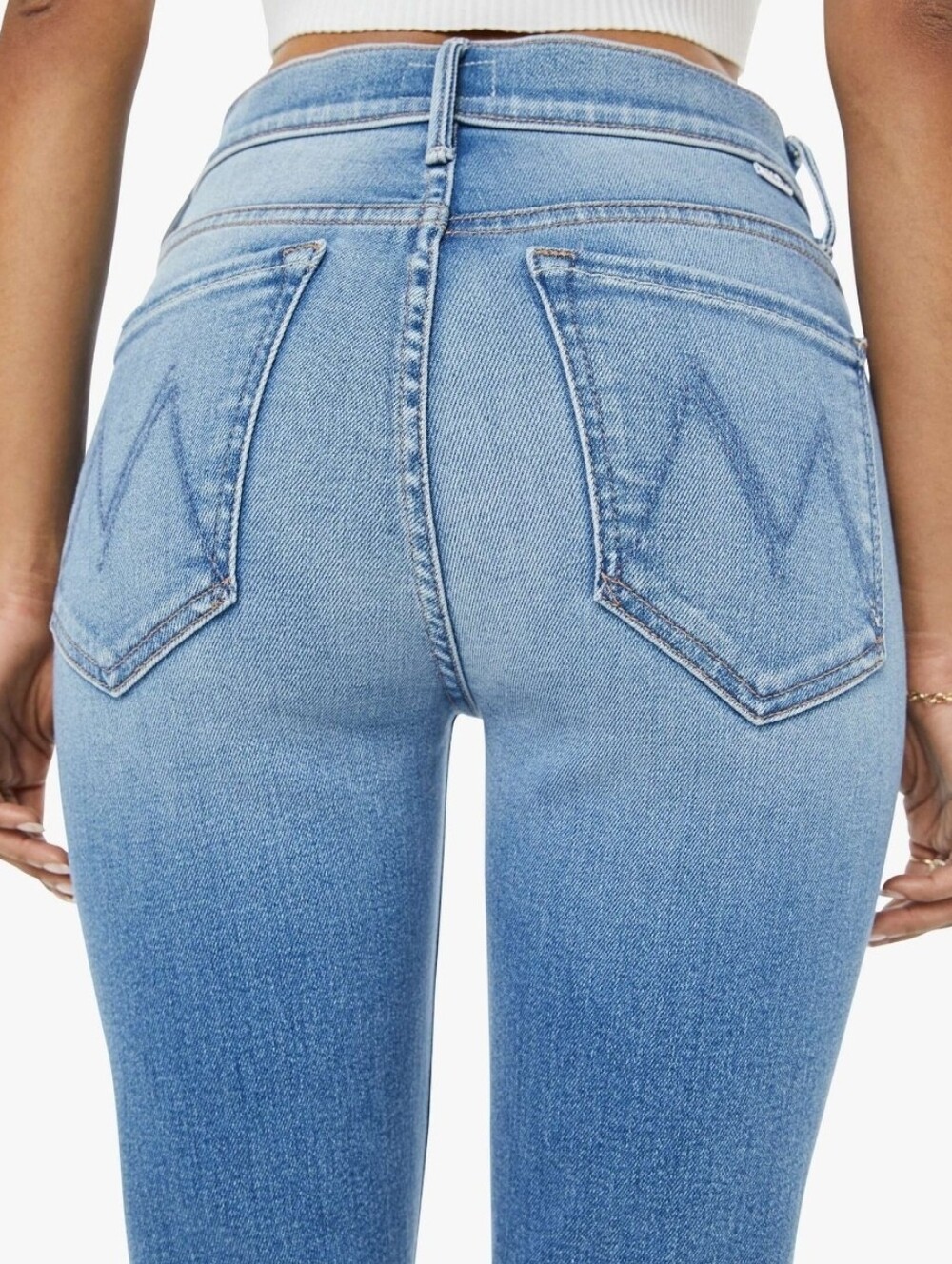 NWOT Mother Lil Weekender Layover Jeans 28 - Picture 9 of 16